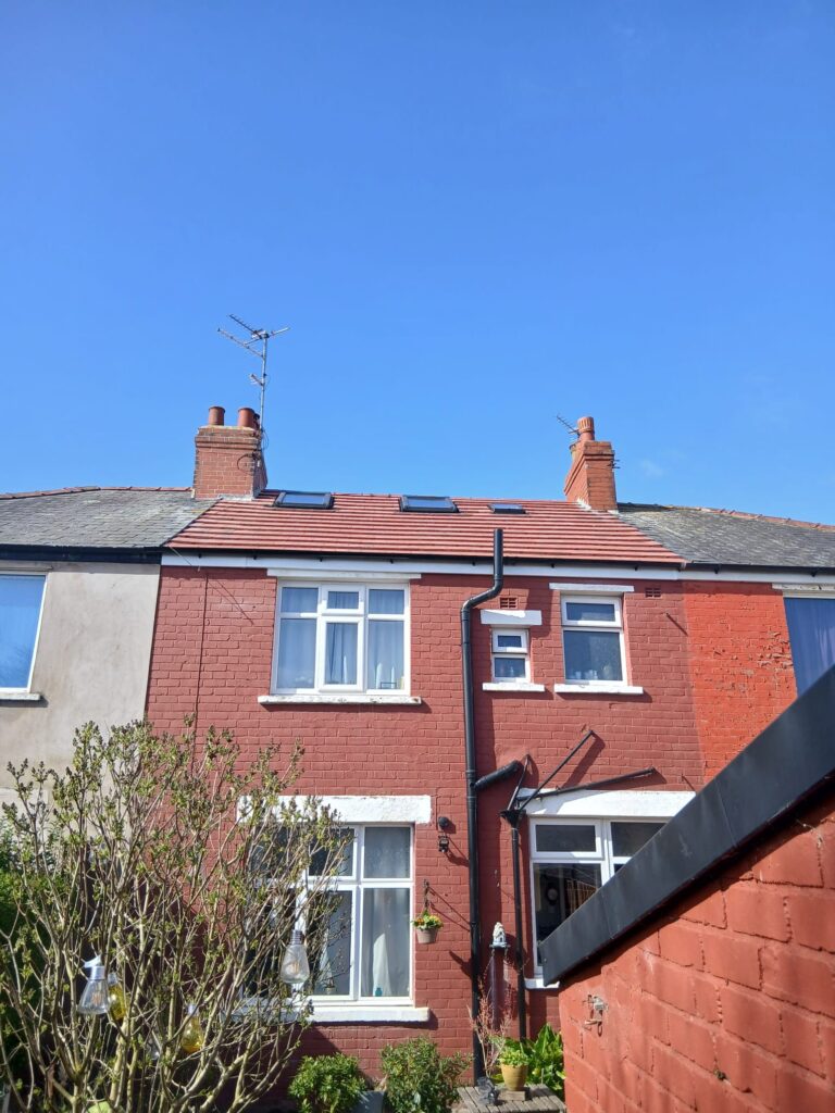 new roof replacement in Blackpool